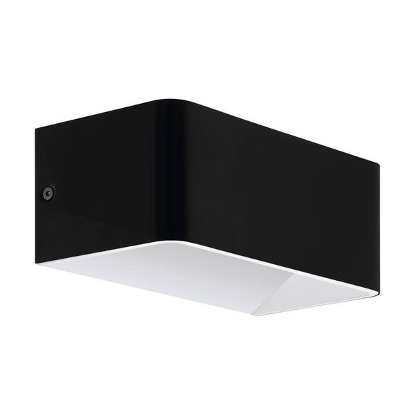 Eglo 64558 SANIA 3 PRO LED Wandleuchte 10W Schwarz, Weiss Warmweiss