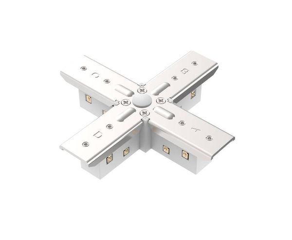 Eglo 648BT-XC-W LINE48V BT Schienenverbinder, X-Verbinder 96x96mm Schwarz