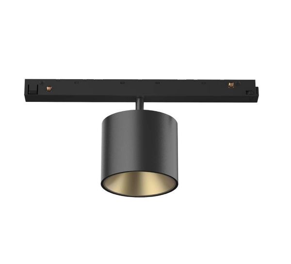 Eglo 648DS-509301-DDBLG LINE48V DS LED LED Stromschienenleuchte Ø72mm Schwarz Warmweiss Dimmbar