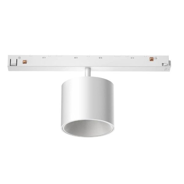 Eglo 648DS-509301-DDWHW LINE48V DS LED LED Stromschienenleuchte Ø72mm Weiss Warmweiss Dimmbar