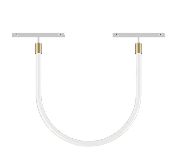 Eglo 648RU-309401-OOWHW LINE48V RU LED LED Stromschienenleuchte Ø30mm Weiss, Gold Neutralweiss