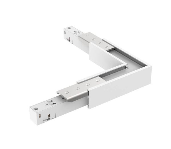 Eglo 648ST-LHC-W LINE48V ST Schieneneckstück, L-Eckstück 100x100mm Schwarz