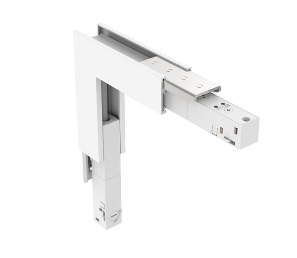 Eglo 648ST-LVC-W LINE48V ST Schieneneckstück, L-Eckstück 100x100mm Schwarz