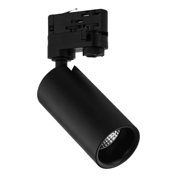 Eglo 67152 VILLANOVA 1 LED LED Stromschienenleuchte 12W Ø65mm Schwarz Neutralweiss