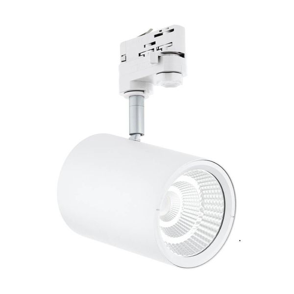 Eglo 67157 VILLANOVA 2 LED LED Stromschienenleuchte 18W Ø100mm Weiss Neutralweiss