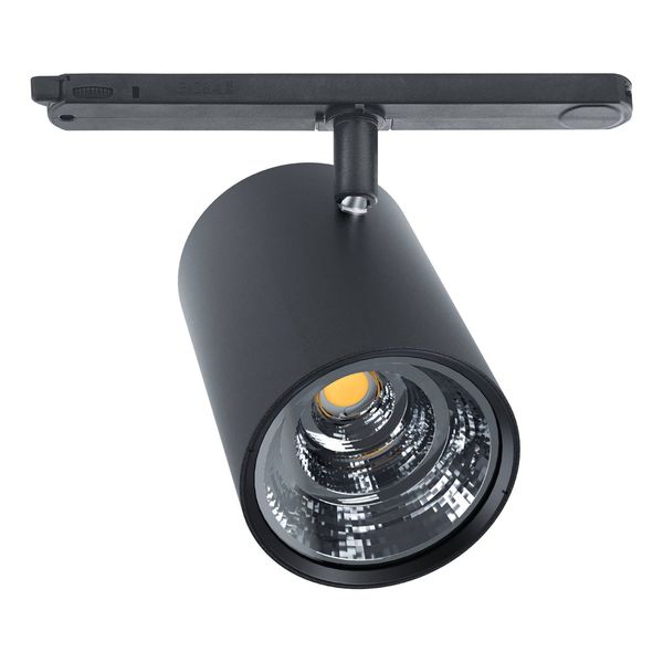 Eglo 67178 VILLANOVA 2 LED LED Stromschienenleuchte 25W Ø100mm Schwarz Warmweiss Dimmbar
