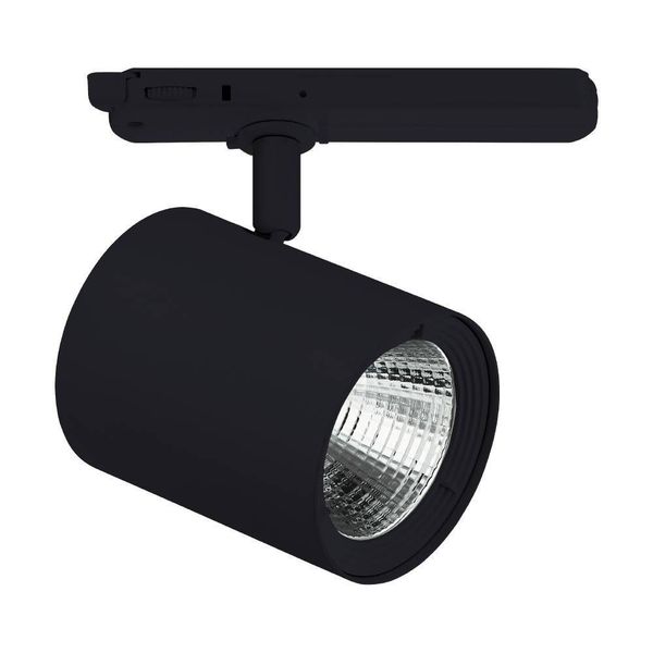 Eglo 67208 EGNATIA LED Leuchtspot 40W 40° Ø120mm Schwarz Neutralweiss Dimmbar