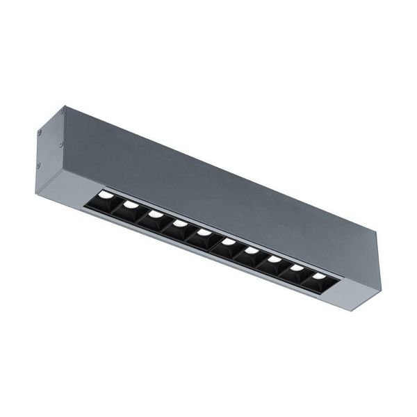 Eglo 67512 ALBAVILLA LED Deckenleuchte 2x10W 271x46mm Silber Warmweiss Dimmbar