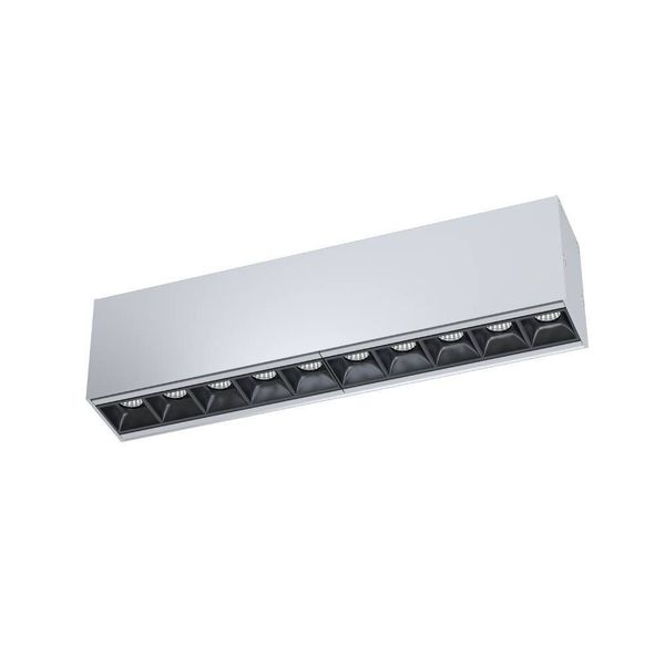 Eglo 67515 ALBAVILLA LED Deckenleuchte 2x10W 271x46mm Silber Neutralweiss Dimmbar