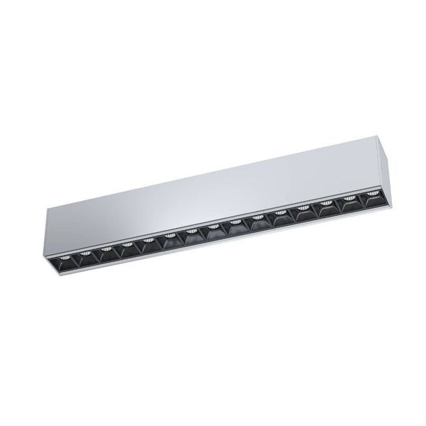 Eglo 67516 ALBAVILLA LED Deckenleuchte 3x10W 403x46mm Silber Neutralweiss Dimmbar