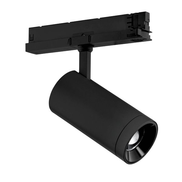 Eglo 67692 RIZOS LED LED Stromschienenleuchte 30W Ø90mm Schwarz Neutralweiss