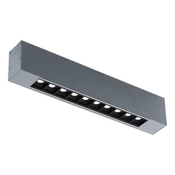Eglo 67728 ALBAVILLA LED Deckenleuchte 2x10W 271x46mm Silber Warmweiss Dimmbar