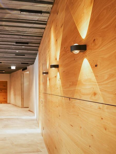 Eglo 68102 ONO PRO LED Wandleuchte 2x2,3W Anthrazit Transparent Warmweiss