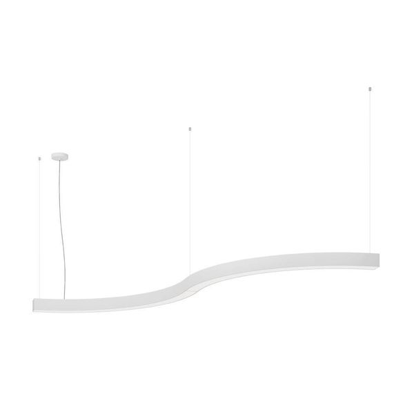 Eglo 68222 PASTRENGO 3 LED Pendelleuchte 32W 1379x90mm Weiss Neutralweiss