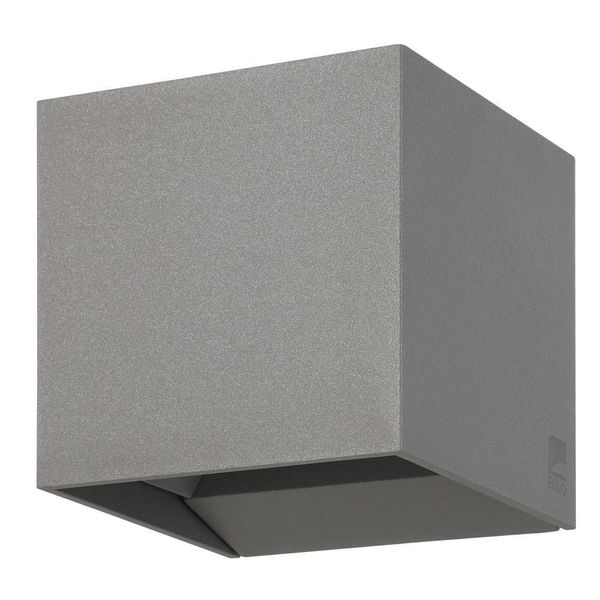 Eglo 68446 CALPINO PRO LED Außen-Wandleuchte 5,4W Silber Warmweiss IP65