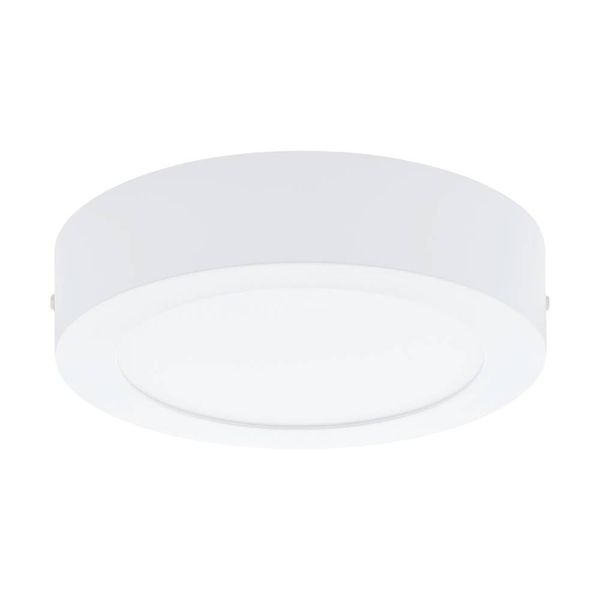 Eglo 68727 FUEVA PRO CCT LED Deckenleuchte 12,5W Ø170mm Weiss Steuerbare Lichtfarbe