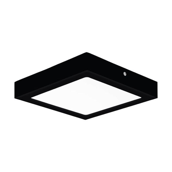 Eglo 68743 FUEVA PRO CCT LED Deckenleuchte 14,5W 225x225mm Schwarz Weiss Steuerbare Lichtfarbe