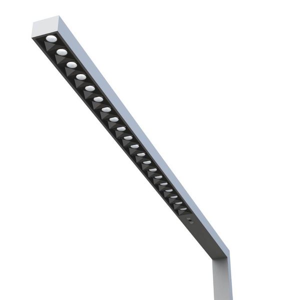 Eglo 68761 BARISARDA-T LED Tischleuchte 1203x52mm Silber Neutralweiss Dimmbar