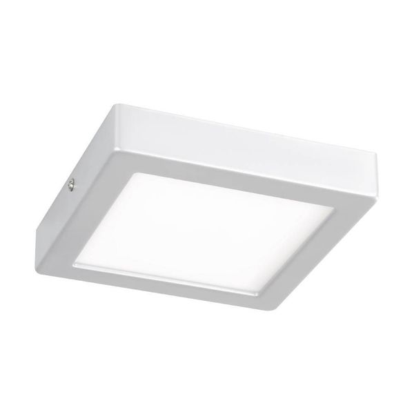 Eglo 75603 IDUN LED Ein-/Aufbauleuchte 9,5W 170x170mm Silber Weiss Neutralweiss
