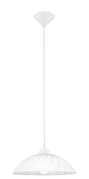 Eglo 82785 Vetro Hängeleuchte E27 Kunststoff weiss
