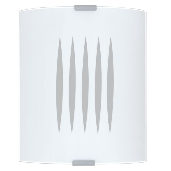 Eglo 83132 Grafik Wandleuchte / Deckenleuchte E27 Stahl Motiv Linien