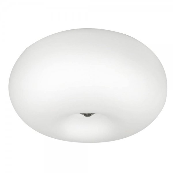 Eglo Deckenleuchte Optica E27 Ø35cm Glas opal-matt