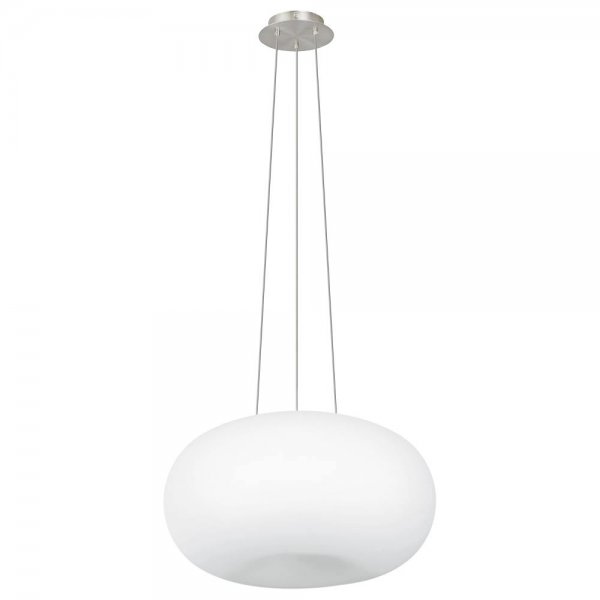 Eglo Hängeleuchte Optica E27 Ø44.5cm Stahl und Glas