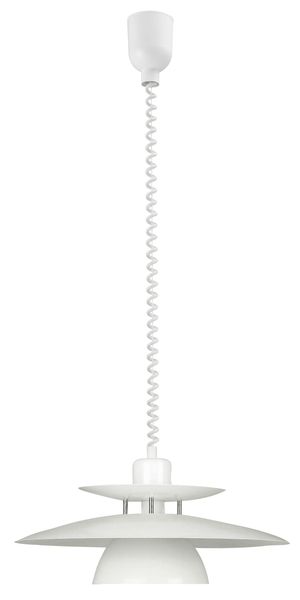 Eglo 87055 Brenda Hängeleuchte E27 Kunststoff Stahl weiss chrom