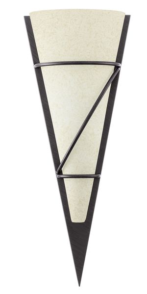 Eglo 87793 Pascal 1 Wandleuchte E14 Stahl antik-braun beige