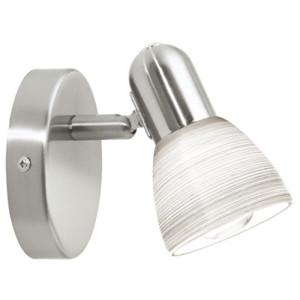 Eglo Wandspot Dakar 1 E14 nickel-matt