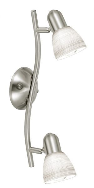 Eglo Deckenspot Dakar 1 2xE14 nickel-matt