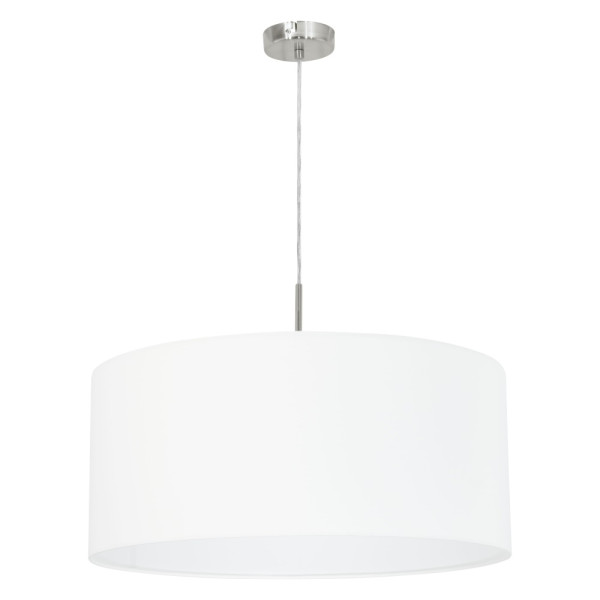 Eglo Pendellampe Pasteri Ø53cm E27 weiss matt