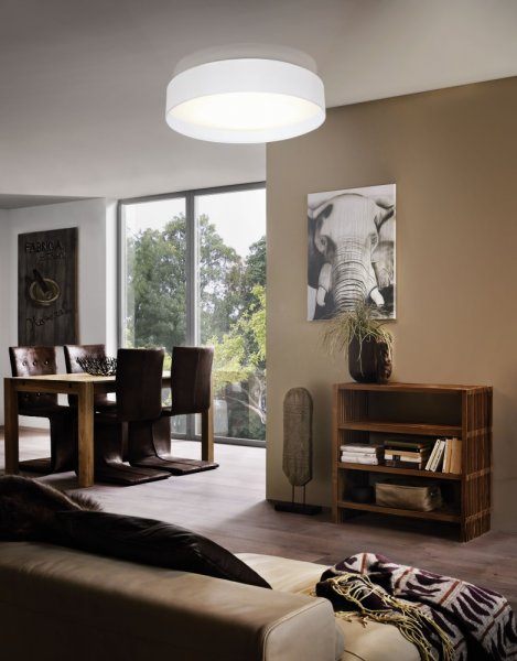 Eglo LED Deckenleuchte Pasteri 12W Ø32cm weiss