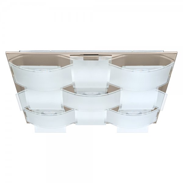 Eglo Deckenleuchte Guadiano GX53 9x7W nickel matt