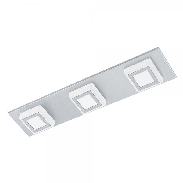 Eglo LED Wandleuchte Masiano 3x3.3W alu-gebürstet