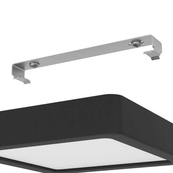Eglo 900643 FUEVA 5 LED Ein-/Aufbauleuchte 11W 160x160mm Schwarz Weiss Warmweiss IP44