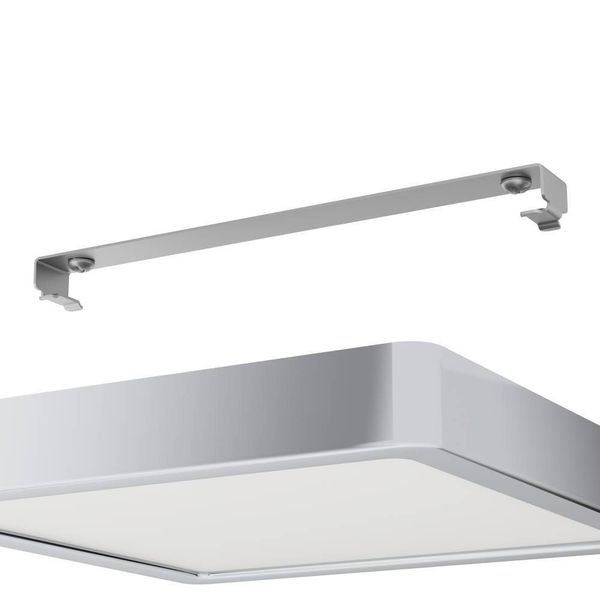 Eglo 900651 FUEVA 5 LED Ein-/Aufbauleuchte 17W 210x210mm Chrom Weiss Warmweiss IP44