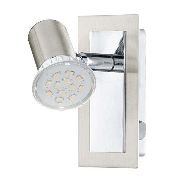 Eglo 90914 Rottelo LED Spot 5W Stahl nickel-matt chrom