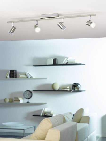 Eglo 90917 Rottelo LED Spot 4x5W Stahl nickel-matt chrom