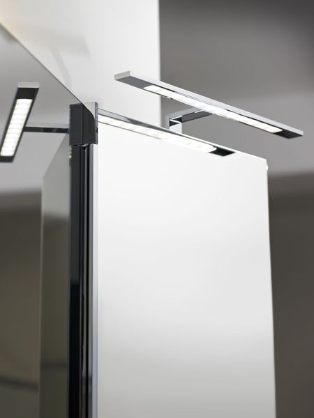 Eglo 92095 Imene LED Spiegelleuchte 6W (12LED) Alu chrom weiss 4000K