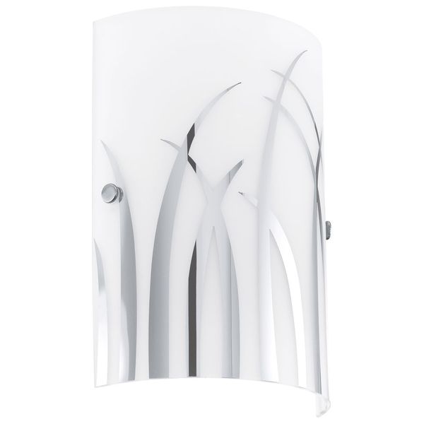 Eglo 92742 Rivato Wandleuchte E14 Stahl weiss chrom