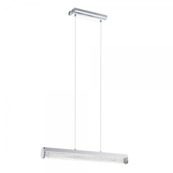 Eglo LED Hängeleuchte Trevelo 24W 1680Lm glas-alu
