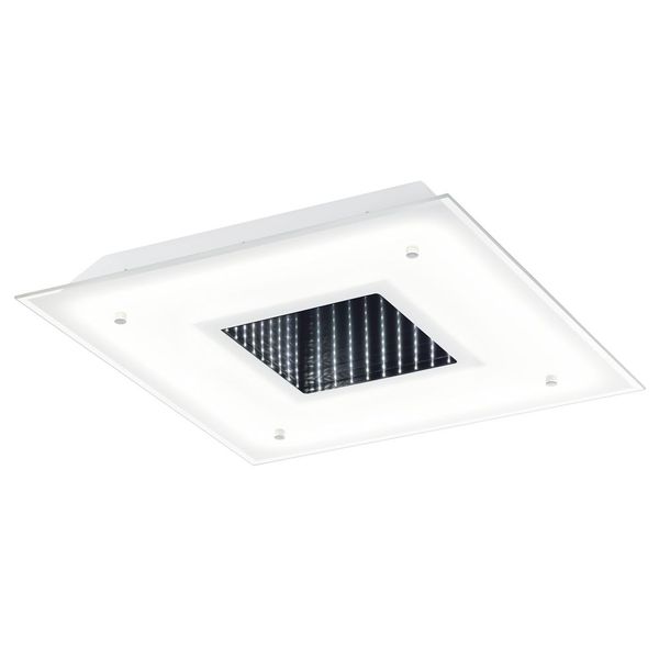 Eglo 93659 Licosa LED Wandleuchte / Deckenleuchte Stahl weiss klar