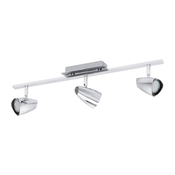 Eglo 93674 Corbera LED Spot 3x3W Stahl Kunststoff chrom