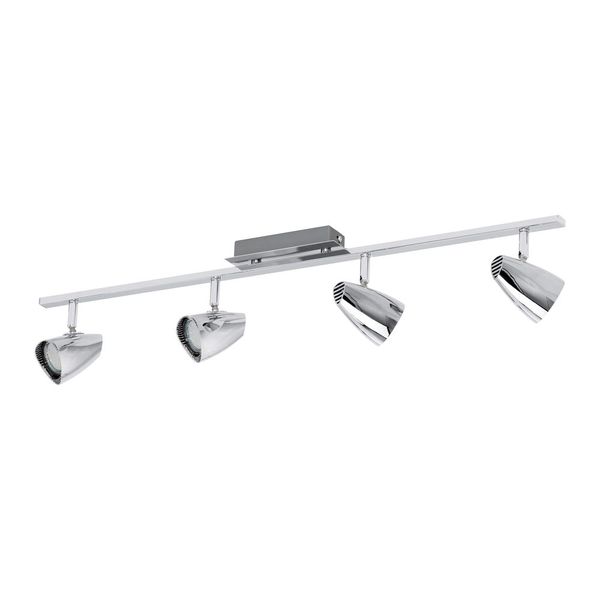 Eglo 93675 Corbera LED Spot 4x3W Stahl Kunststoff chrom