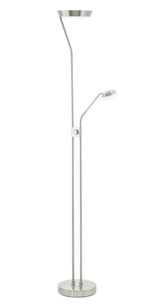 Eglo 93713 Sarrione LED Stehleuchte Stahl nickel-matt satiniert
