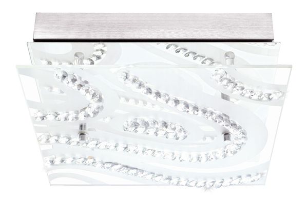 Eglo 93922 Verdesca LED Deckenleuchte 4x5.4W Stahl chrom weiss klar