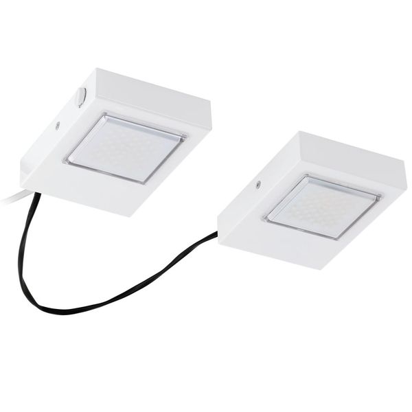 Eglo 94517 Lavaio LED Unterbauleuchte 2x3.7W Stahl weiss