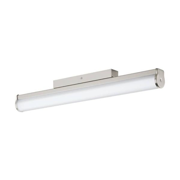 Eglo 94716 CALNOVA LED Wand-/Deckenleuchte 13W 600x50mm Nickel-Matt Weiss Neutralweiss IP44