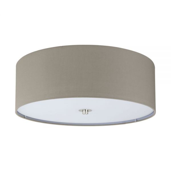 Eglo Deckenleuchte Pasteri 3xE27 taupe